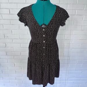 Vintage 90s floral babydoll dress